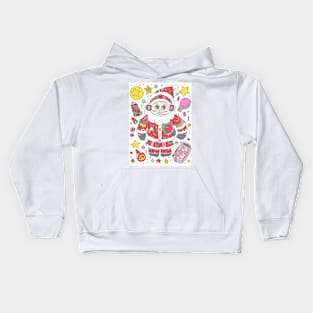 Christmas and Santa Claus14 Kids Hoodie